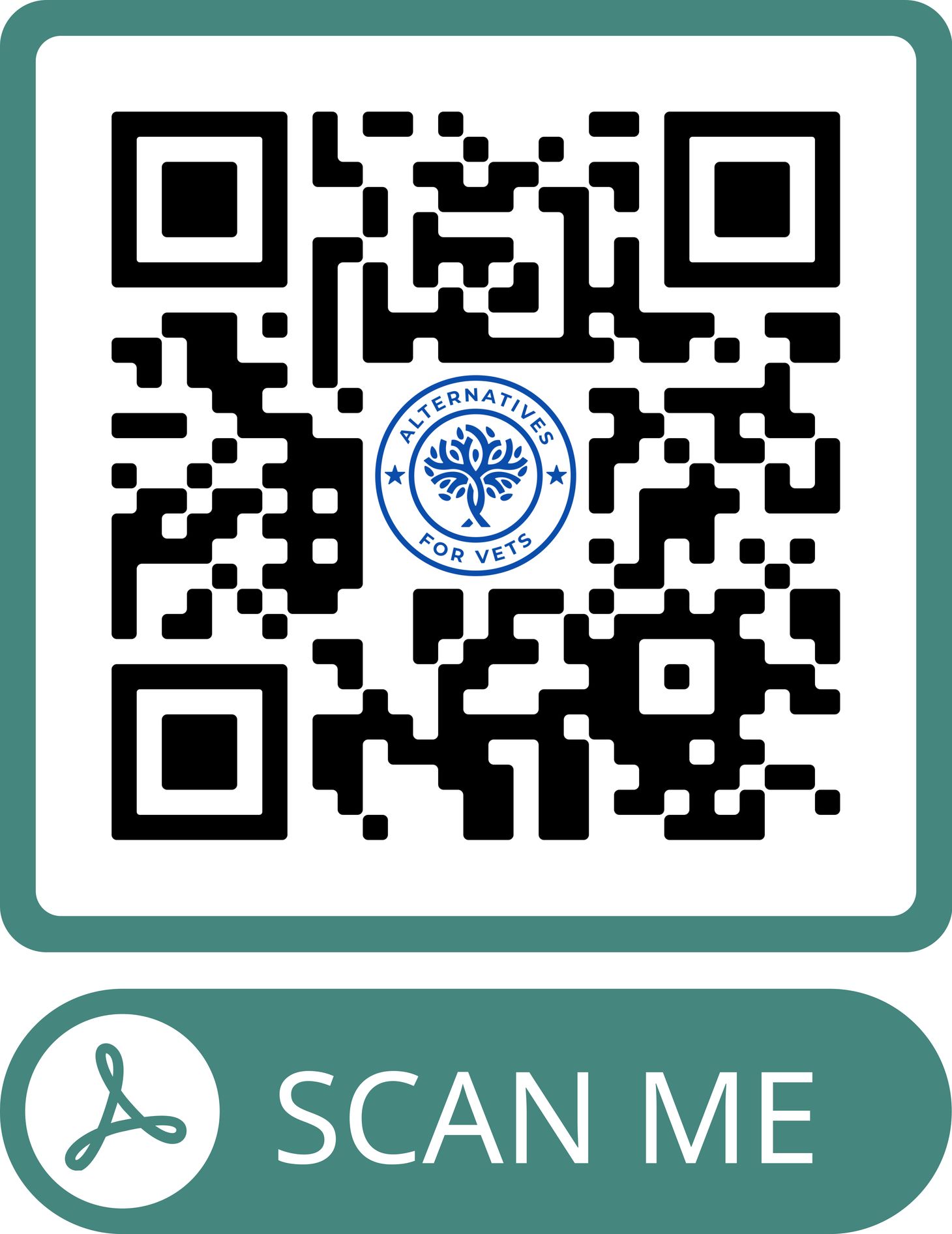 QR code for Between Two Worlds fundraiser tickets